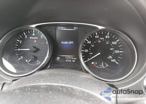 2016 Nissan Rogue Sv z USA, uszkodzony, nr VIN KNMAT2MV5GP658685